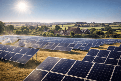 Britain Breaks Heat Records as Solar Power Surges